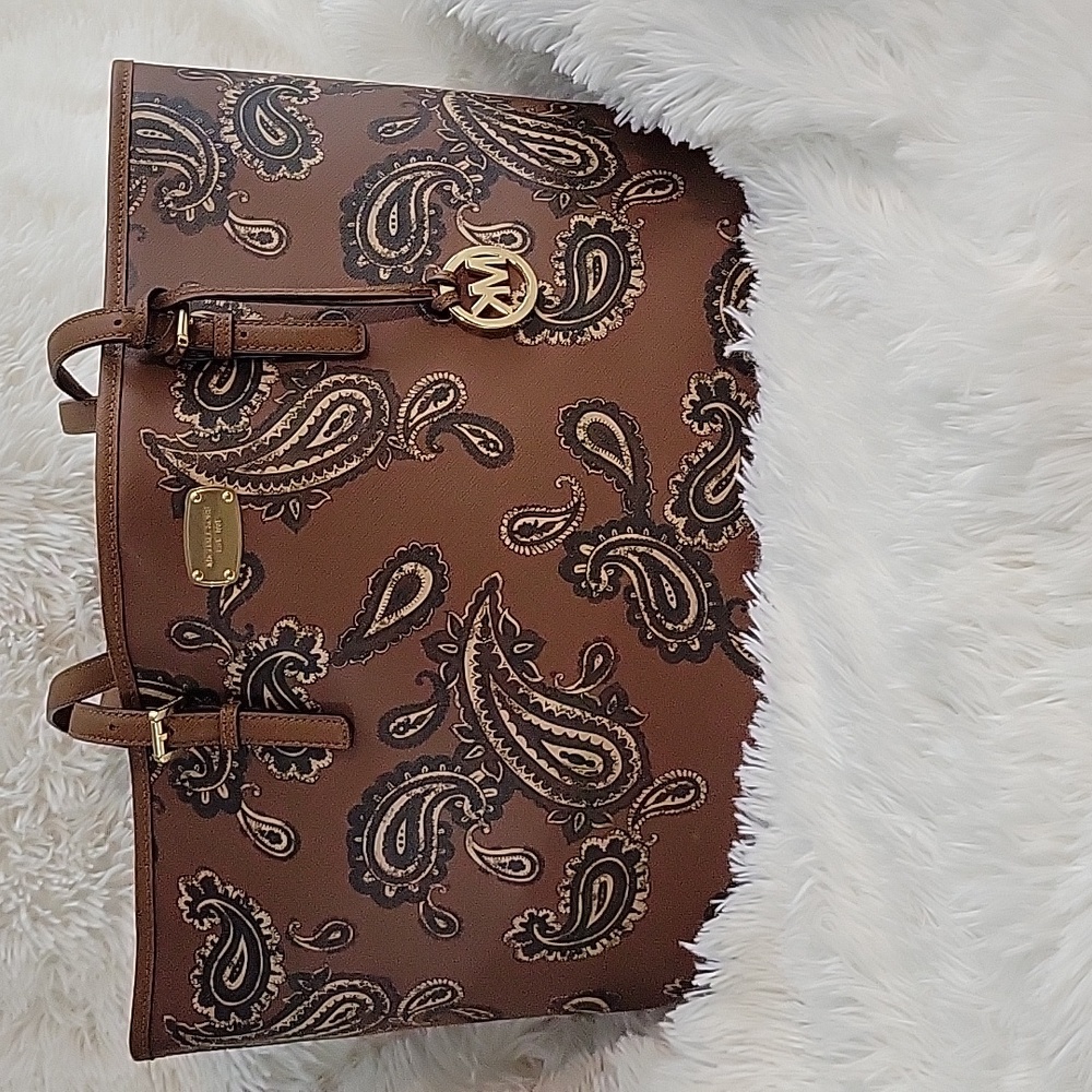 MICHAEL KORS PAISLEY PRINT XL PURSE